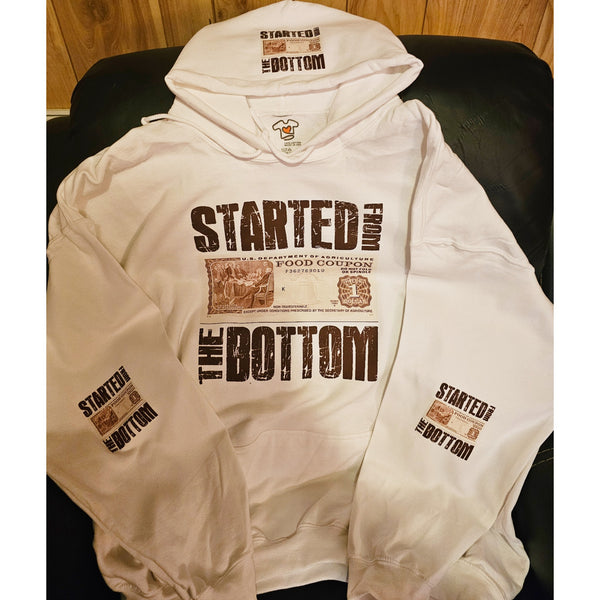 Started from the bottom 4-piece set Gildan hoodie